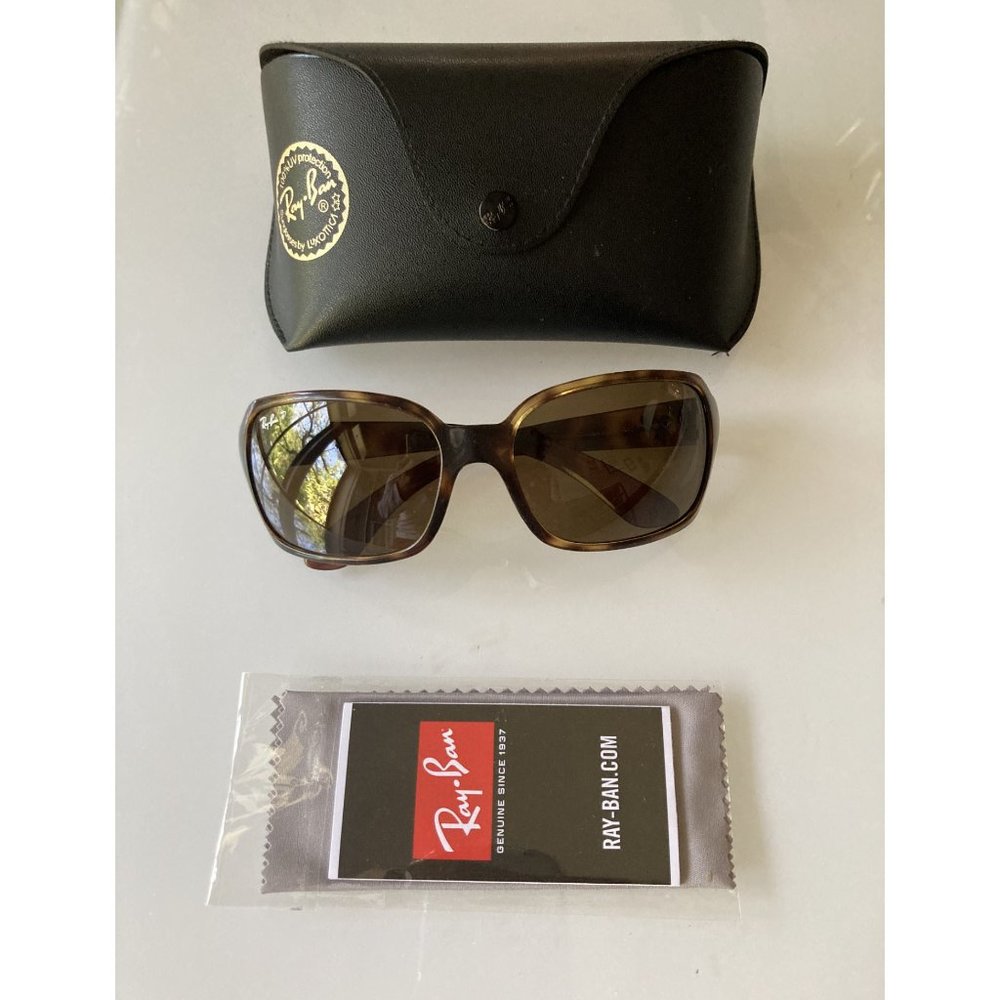 Ray-Ban Sun Glasses 4068 Wrap Around